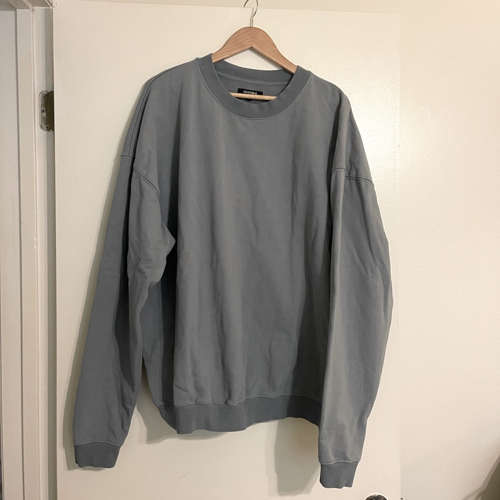 Season 6 Grey/Teal Sweatshirt